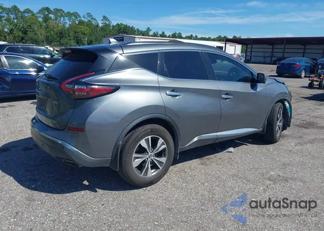 2019 Nissan Murano Sv z USA, uszkodzony, nr VIN 5N1AZ2MJ5KN157162